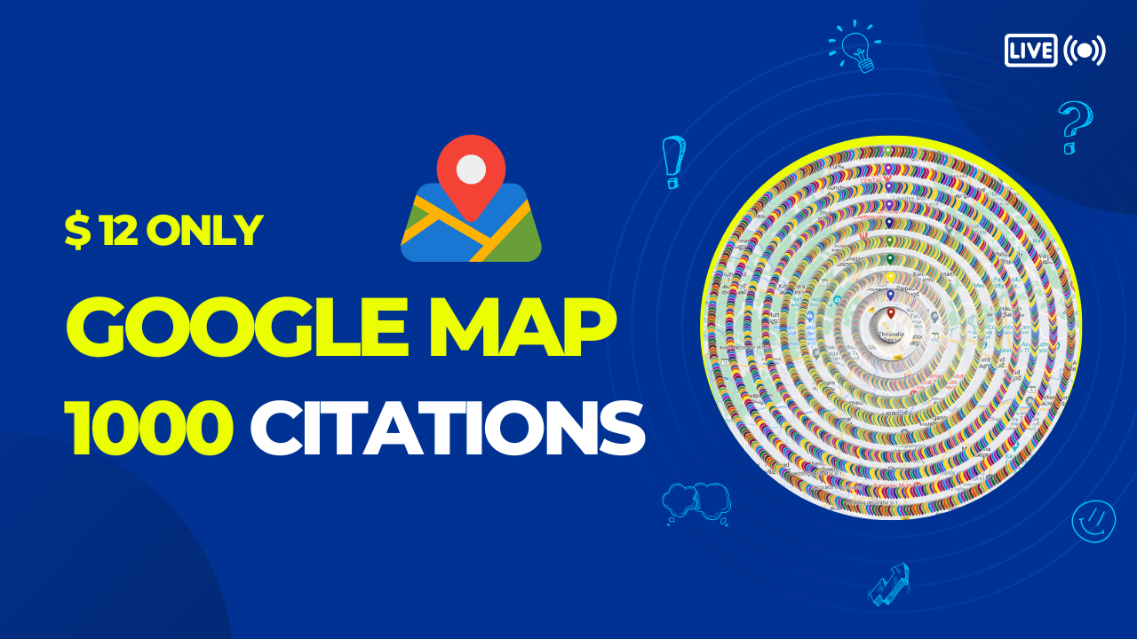 Google Maps Citations for Just $12