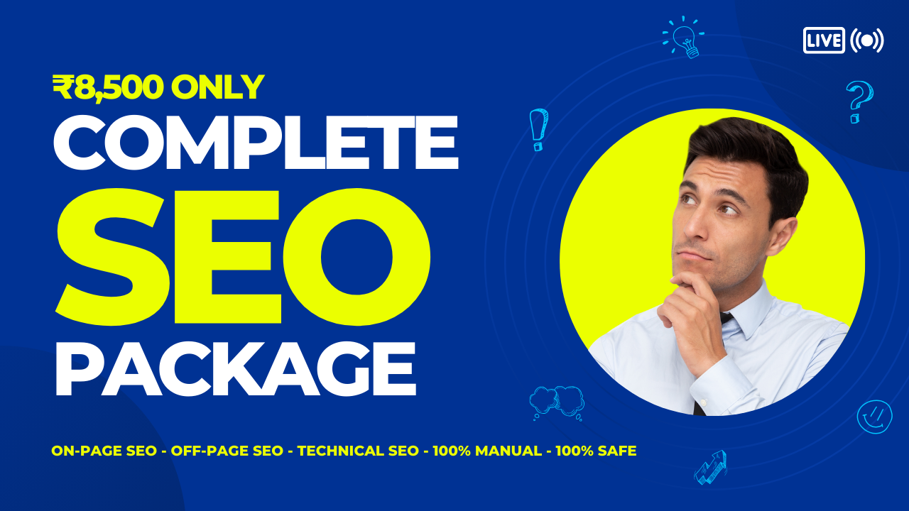 Complete Monthly SEO Service Package for Google Ranking - Basic